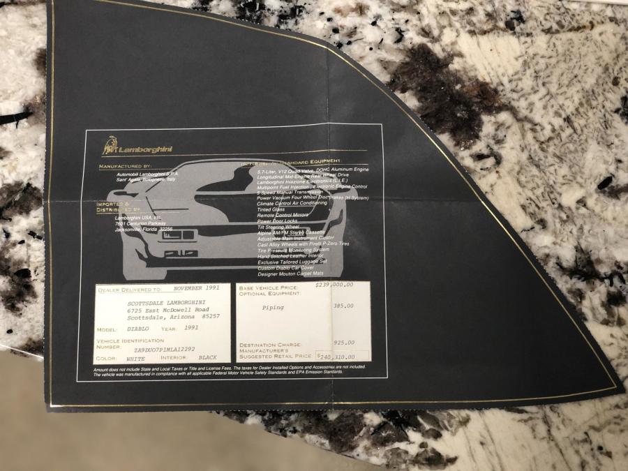 Сервисные книги Lamborghini Diablo 1991 года  (NA) (фото 89 из 89)
